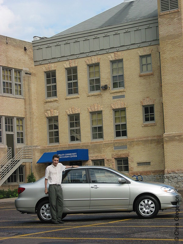 Photo of Chris and his Toyota Corolla(5266)