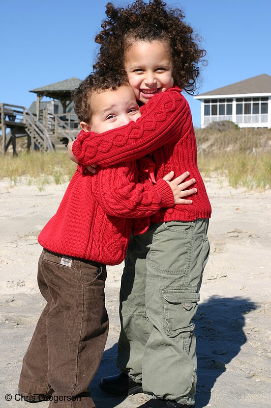 Photo of Children Hugging(6202)
