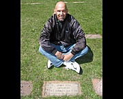 Man at his Sister's Grave