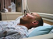 Marc in a Coma in the Hospital