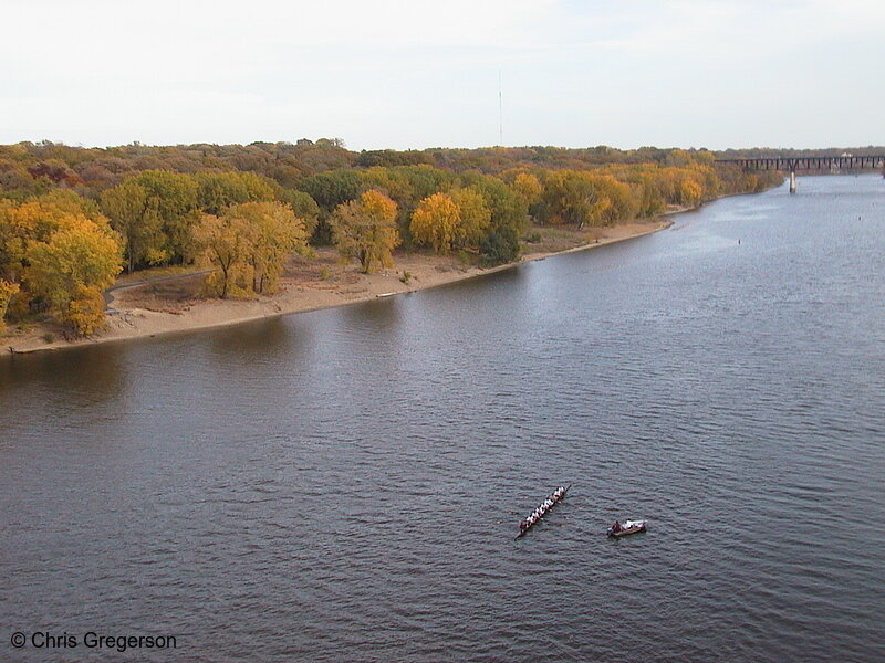 Photo of East Bank in Fall(1063)