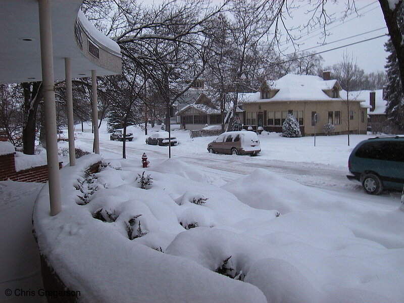 Photo of West 44th Street with Snow(1156)