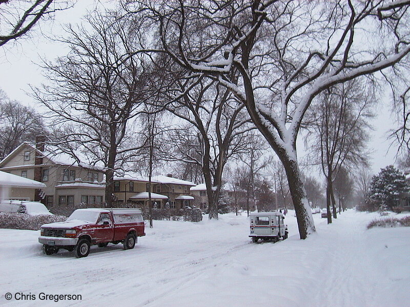Photo of Washburn Avenue South in Winter(1157)