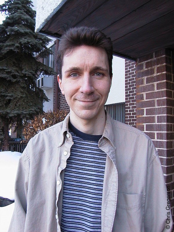Chris Outside the Allegro