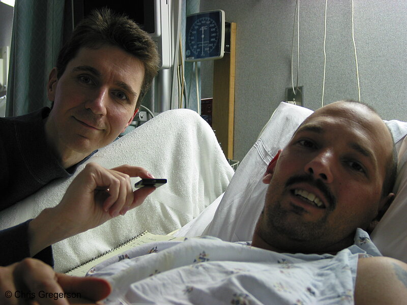 Photo of Chris and Marc at UCLA Medical Center(1747)