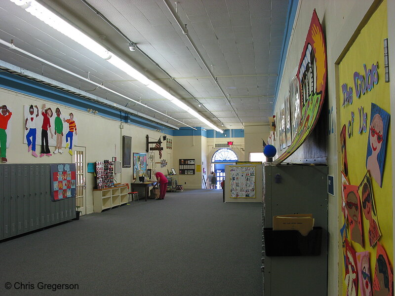 Photo of Hallway Inside the Pratt Community Education Center(2026)