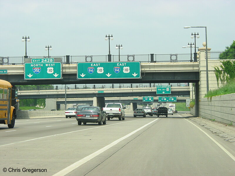 Photo of Interstate 94 Freeway in St. Paul(2123)
