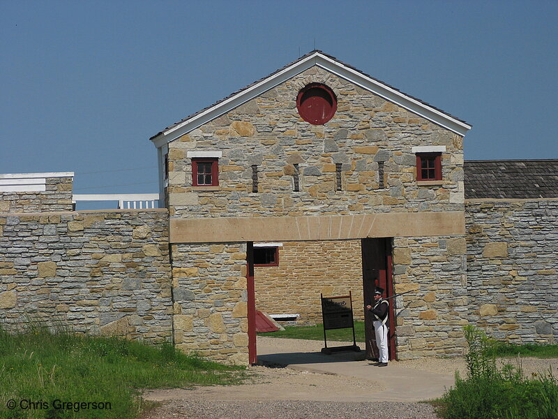 Entrance to Historic Fort Snelling