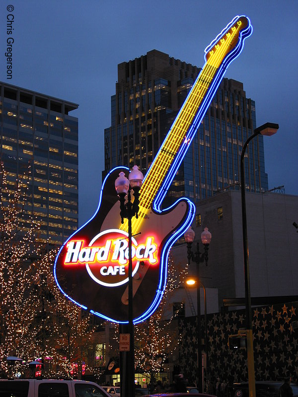 Photo of Hard Rock Cafe Sign(2446)