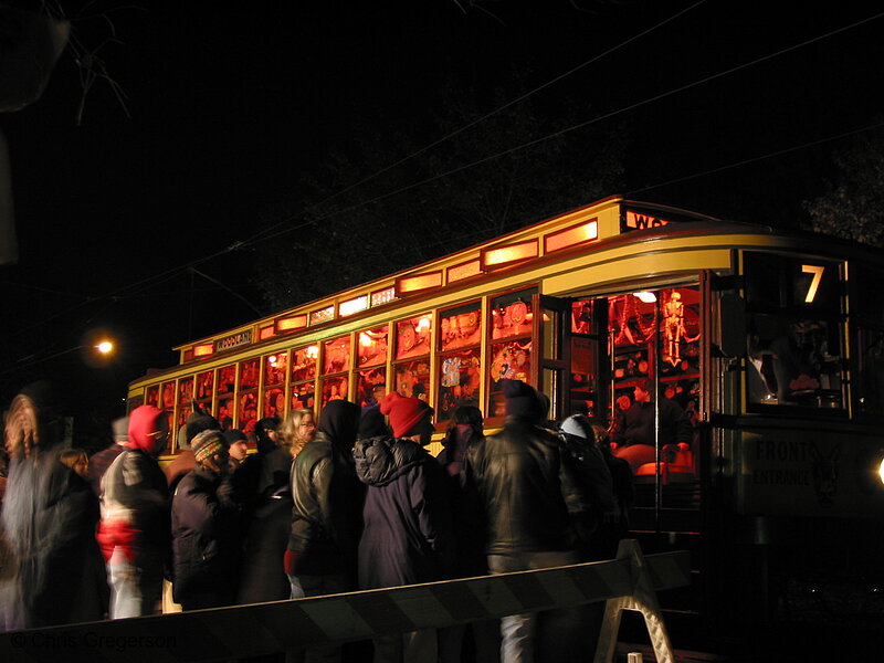 Photo of Boarding the Halloween Ghost Trolley(2503)