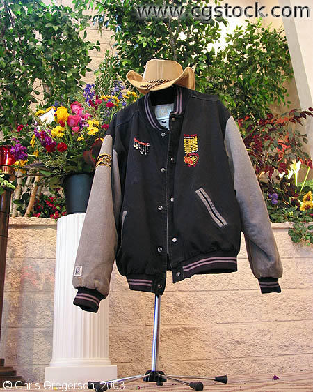 Photo of Marc's Coat and Hat at his Funeral(2753)