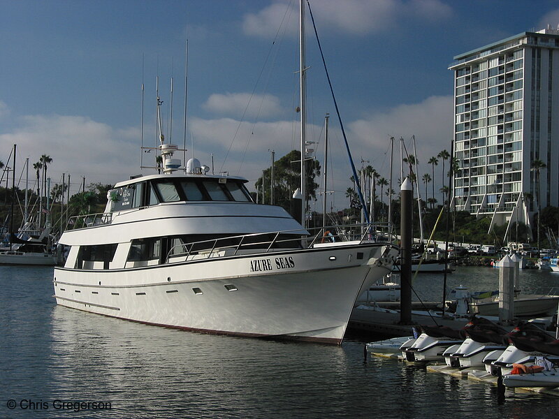 Photo of Yacht in the Oceanside Harbor(3020)