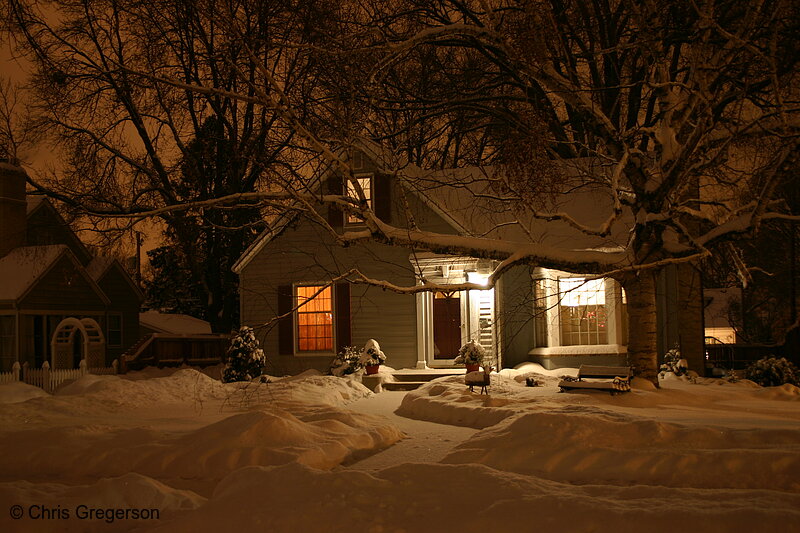 Photo of A Home in Winter(3047)
