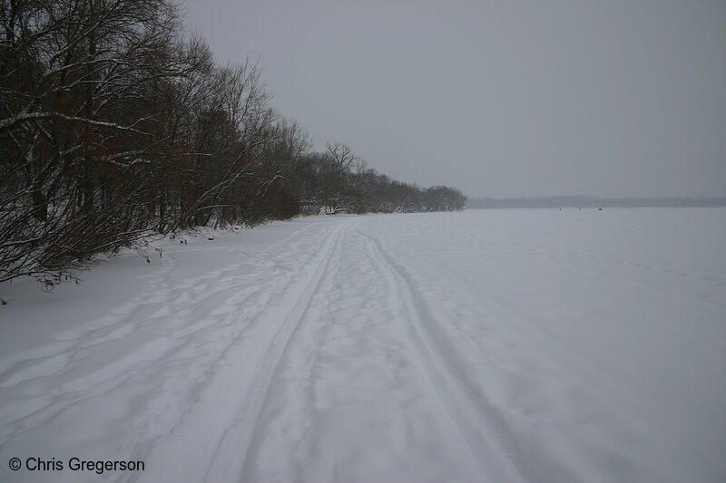 Photo of Ski Tracks on Lake Harriet(3070)