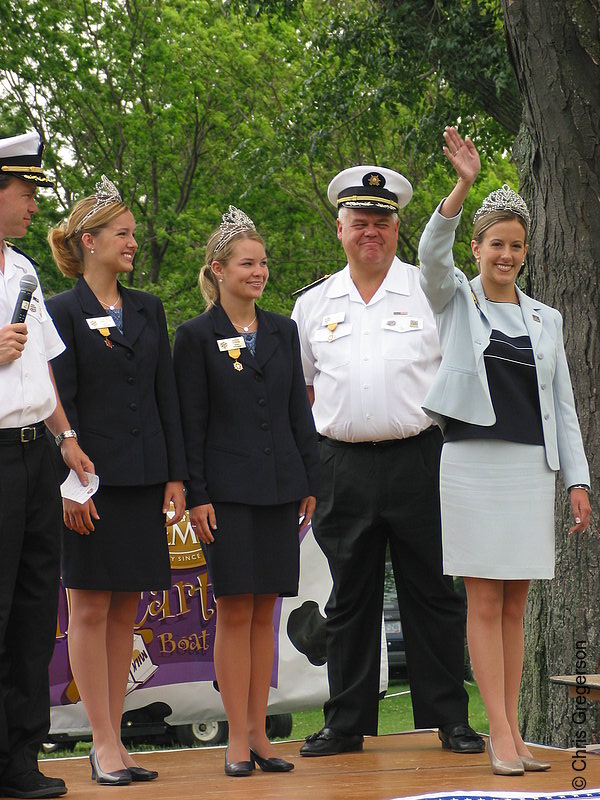 Aquatennial Royalty (Queen and Commodore)
