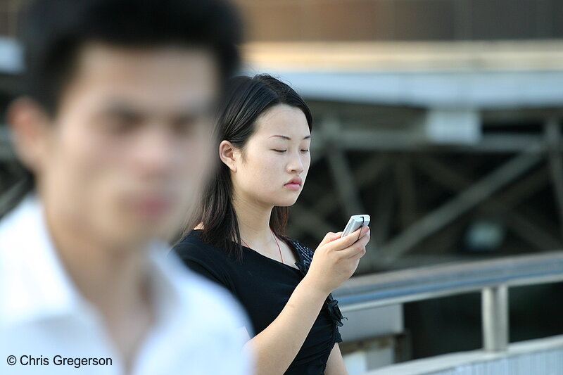 Photo of Woman Placing Cell Call(3256)