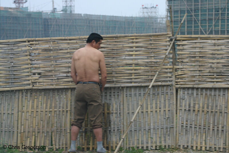 Photo of Man on Side of the Road(3268)