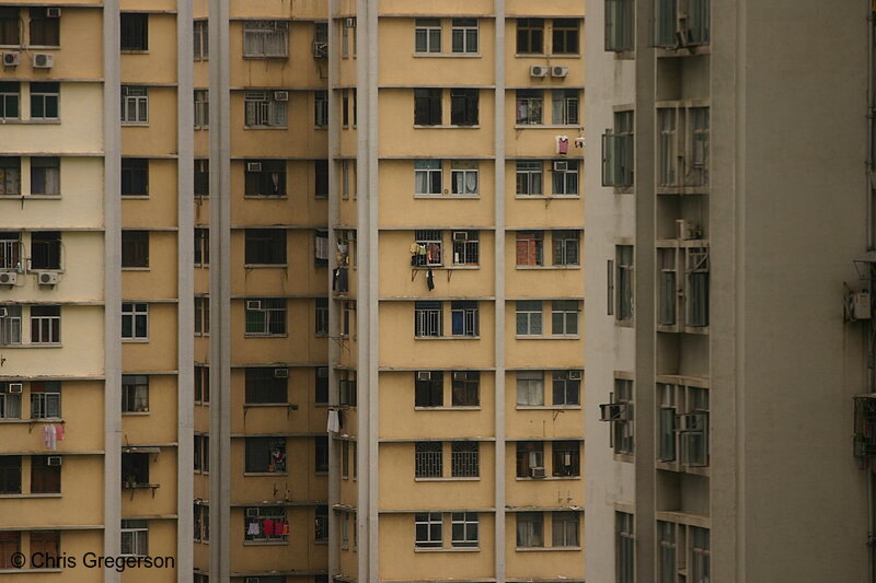 Photo of Closeup of Apartment Buildings in China(3288)