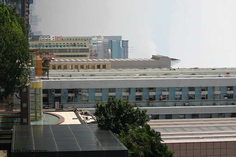 Photo of Towers on a Street in Shenzhen(3294)