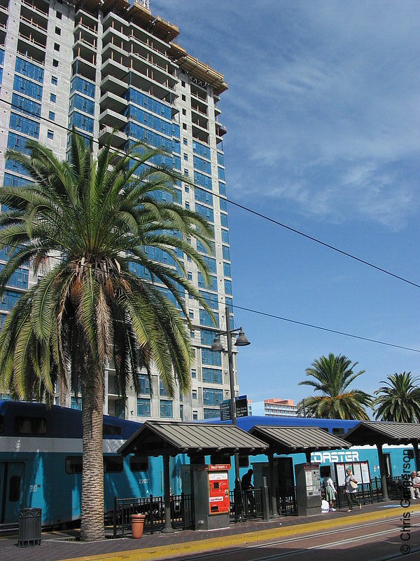 Photo of Coaster Train Stop, San Diego(4302)