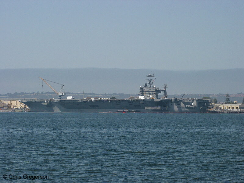 Photo of The Aircraft Carrier John C. Stennis(4304)