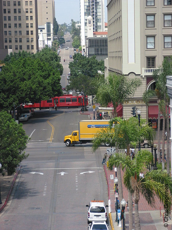Photo of Third Street from Horton Plaza(4332)