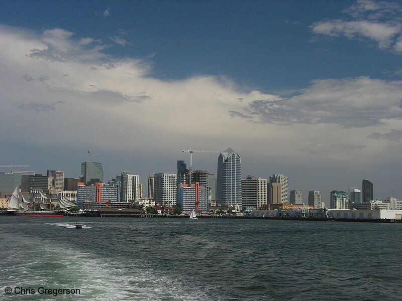 Photo of San Diego Skyline from the Harbour(4334)