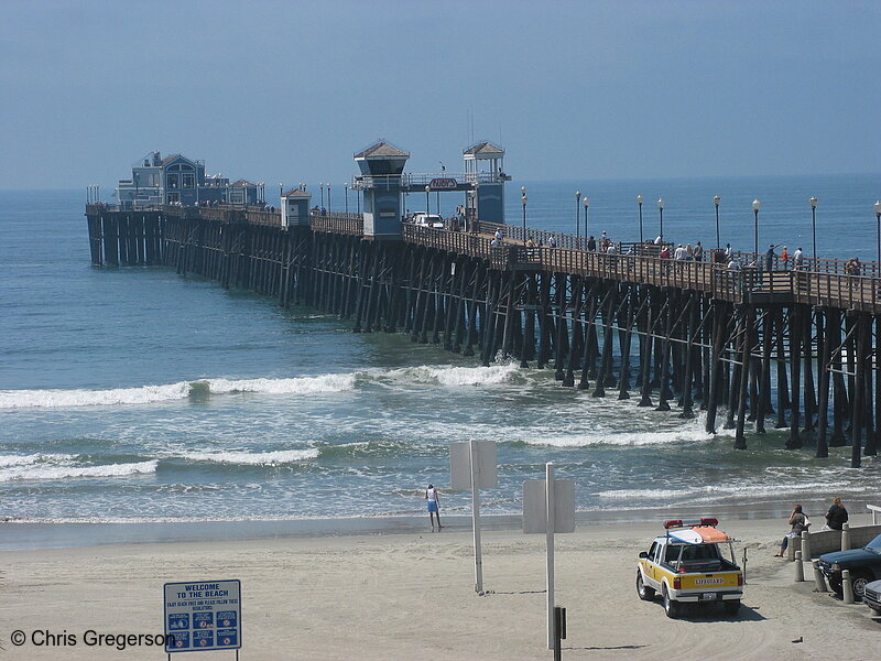 Photo of Oceanside Beach and Pier(4356)
