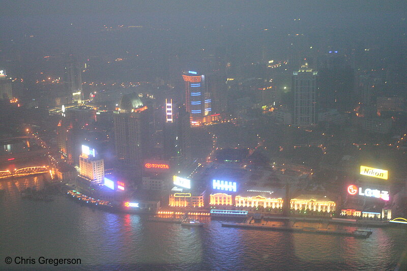 Photo of Shanghai At Night (Overhead)(4525)