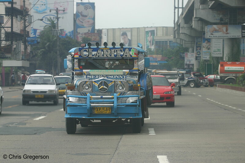 Photo of Jeepney in Manila, The Philippines(4534)