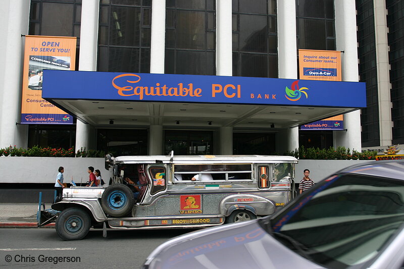 Photo of Jeepney at Equitable PCI, the Philippines(4538)