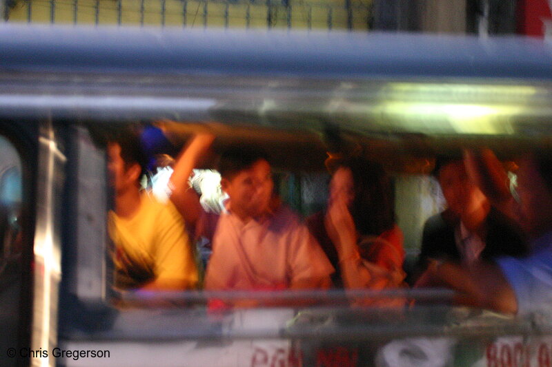 Photo of Jeepney in Manila at Dusk(4553)