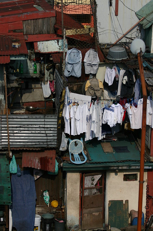 Photo of Close-up of Shanties, Manila, the Philippines(4595)