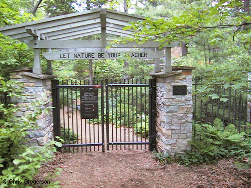 Photo of Gates to the Eloise Butler Wildflower Garden(473)