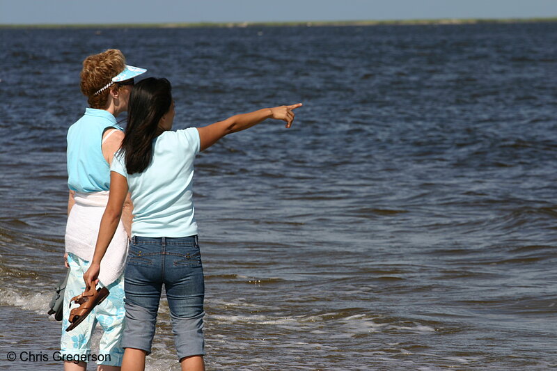 Photo of Women Looking Out to Sea(4959)