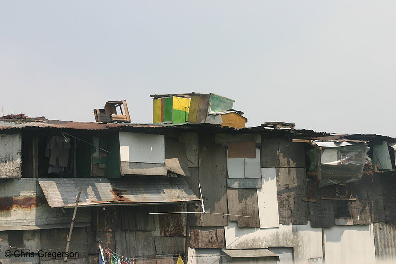 Photo of Shanties outside Manila, the Philippines(5027)