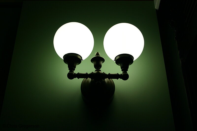 Photo of Old-Fashioned Lamps, City Hall(5444)