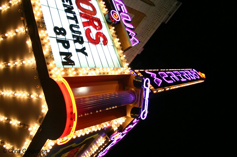 Photo of The Orpheum Theater Marquee in Downtown Minneapolis at Night(5483)