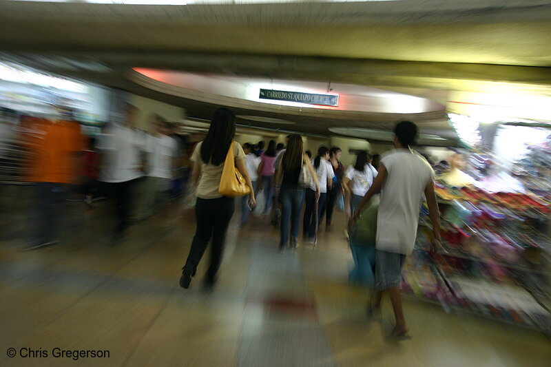 Photo of People Walking the Underpass of Quiapo, Manila(5499)