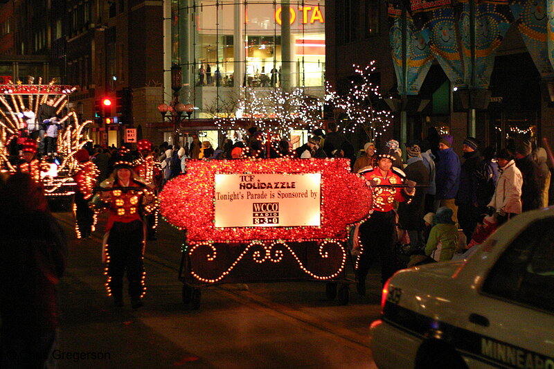 Photo of Beginning of the Holidazzle Parade on Nicollet Mall(5660)