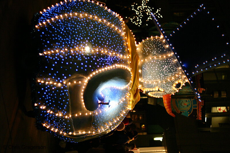 Photo of Giant Snowman in Lights, Holidazzle Parade(5667)