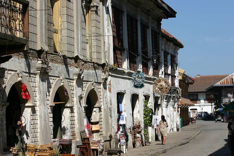 Photo of Souvenir Shops Along Crisologo Street in Poblacion, Vigan, Ilocos Sur(5686)