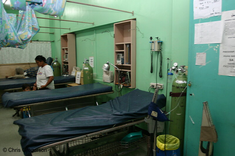 Photo of Emergency Room at Ospital ng Angeles (ONA), the Angeles City Hospital in the Philippines.(5938)