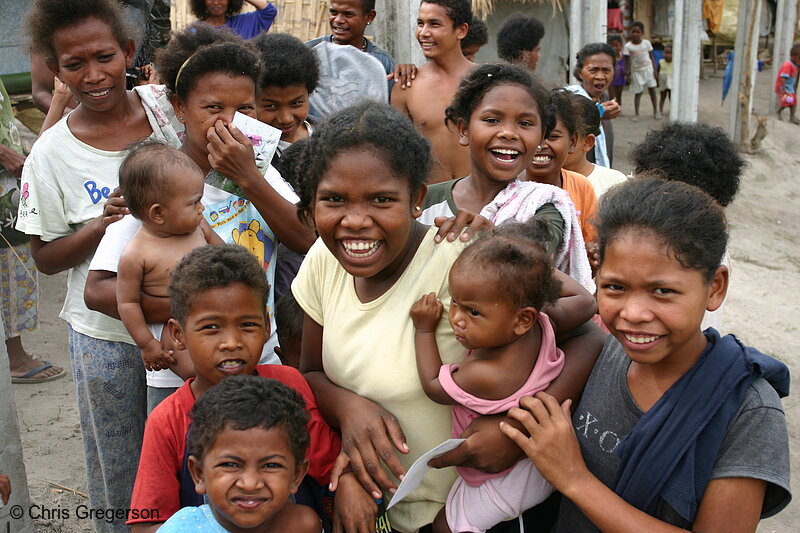 Photo of Happy Aetas Pampanga Smiling for the Camera(5984)