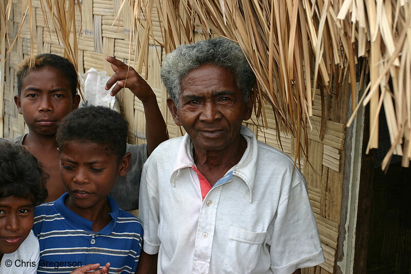 Photo of Old Guy in Aeta Village, Pampanga(6007)