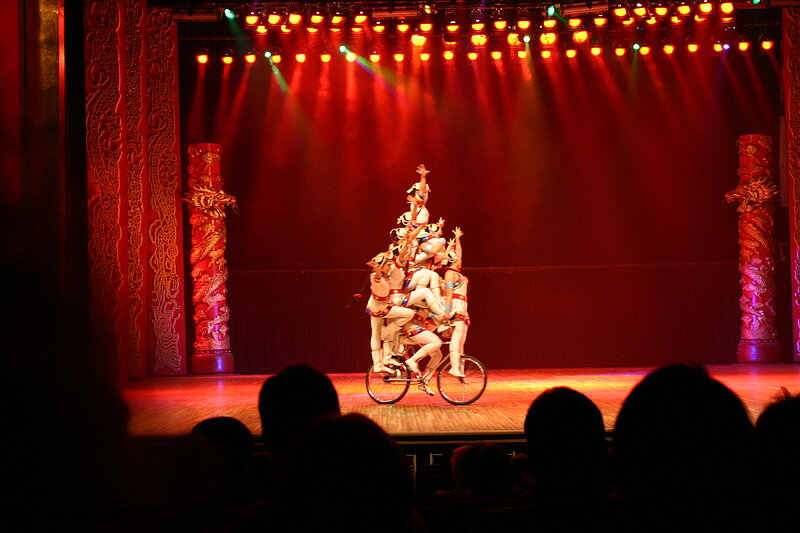 Photo of Acrobat Performance at Chaoyang Theater in Beijing(6048)