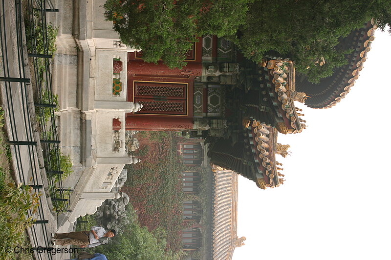 Photo of The Pavilion of 1,000 Autumns inside the Forbidden City, China(6058)