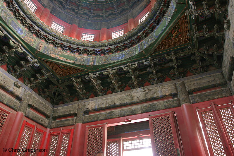 Photo of Inside the Pavilion of 1,000 Autumns, Forbidden City, China(6059)
