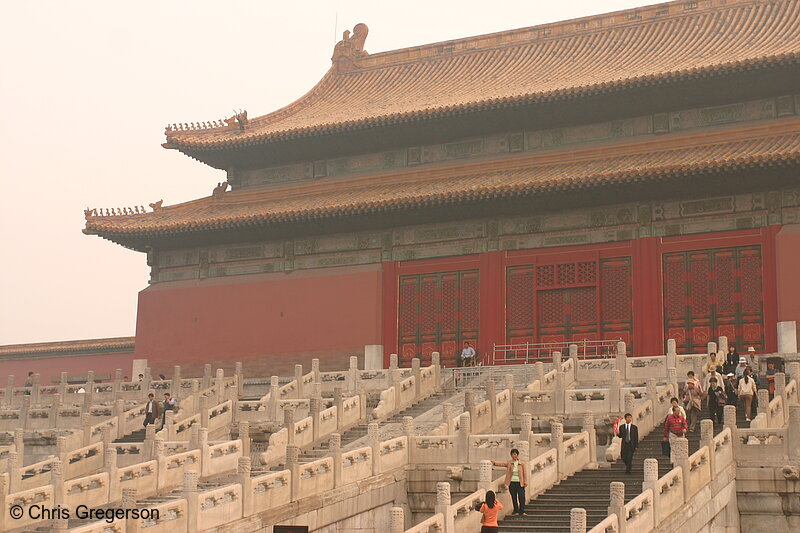 Photo of Hall of Preserving Harmony Rear, Forbidden City, China(6060)