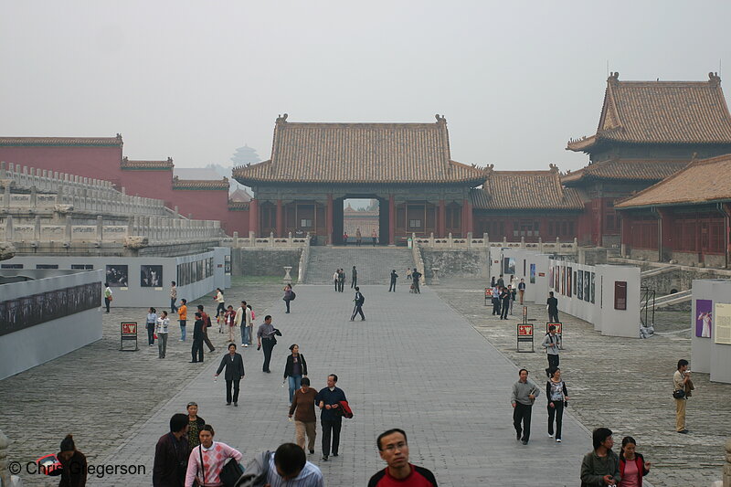 Photo of A Courtyard in the Forbidden City, Beijing, China(6071)